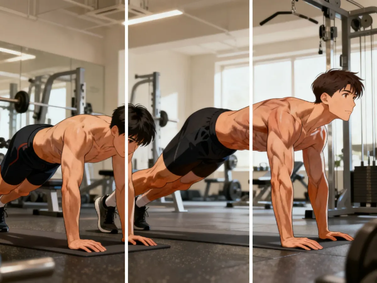 Przykłady nieprawidłowej techniki podczas wykonywania deski