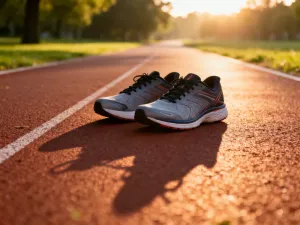 Mata do jogi, klocki i taśma oporowa w profesjonalnym studiu fitness, przygotowane do treningu stabilizacyjnego.